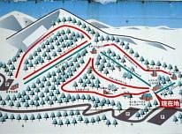 フェアリーランドかねやまスキー場 piste map