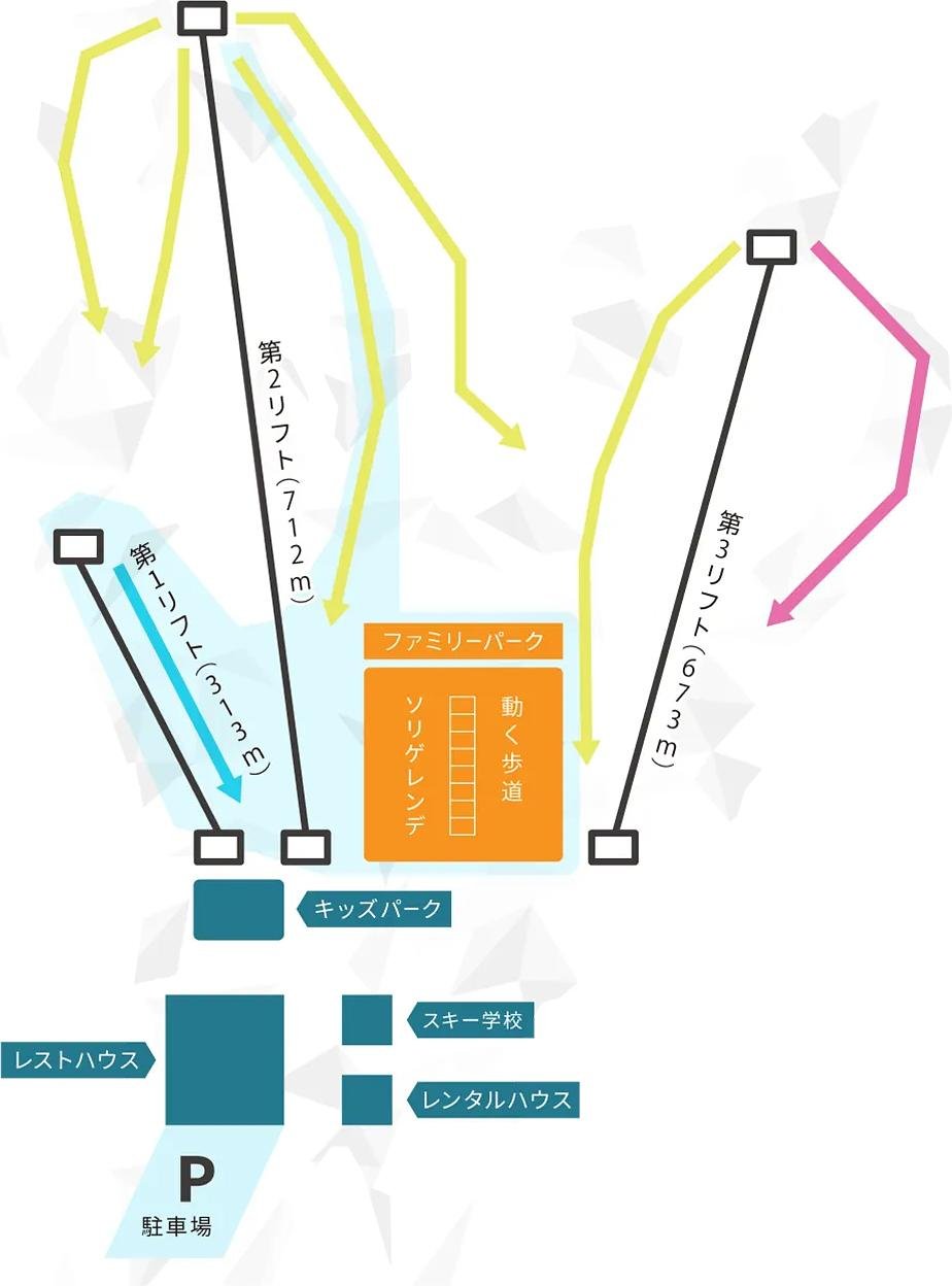 琴引フォレストパーク piste map