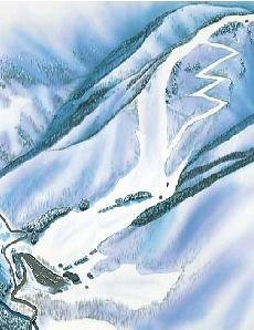 みなかみ町営赤沢スキー場 piste map