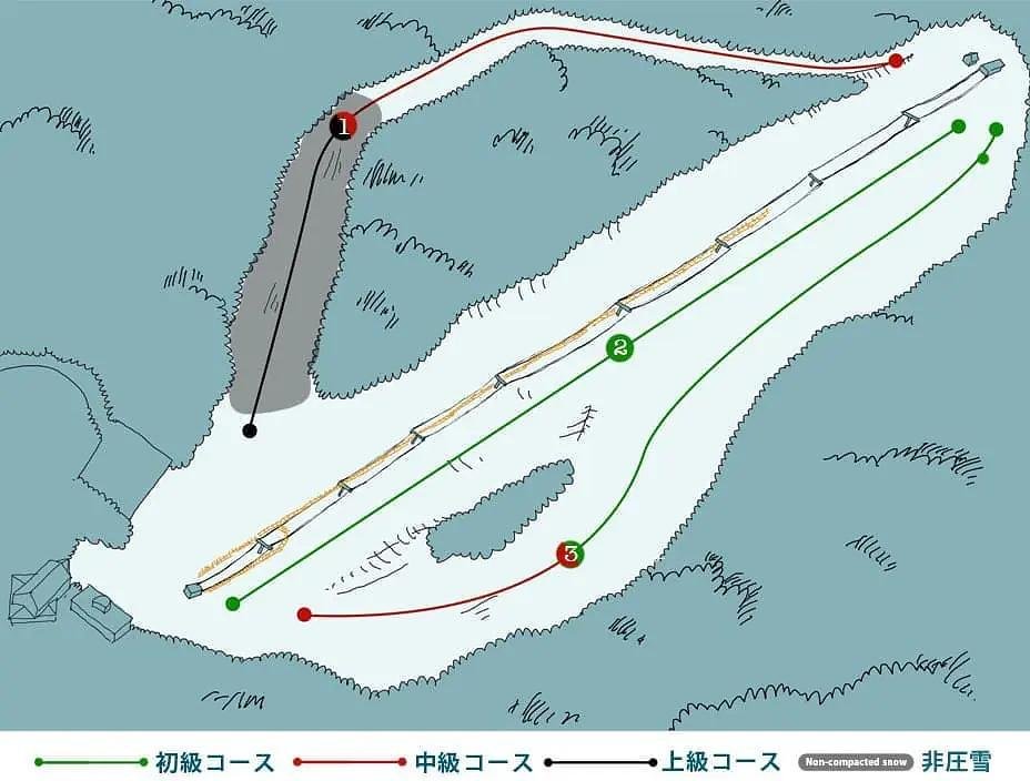 創遊村229スキーランド piste map